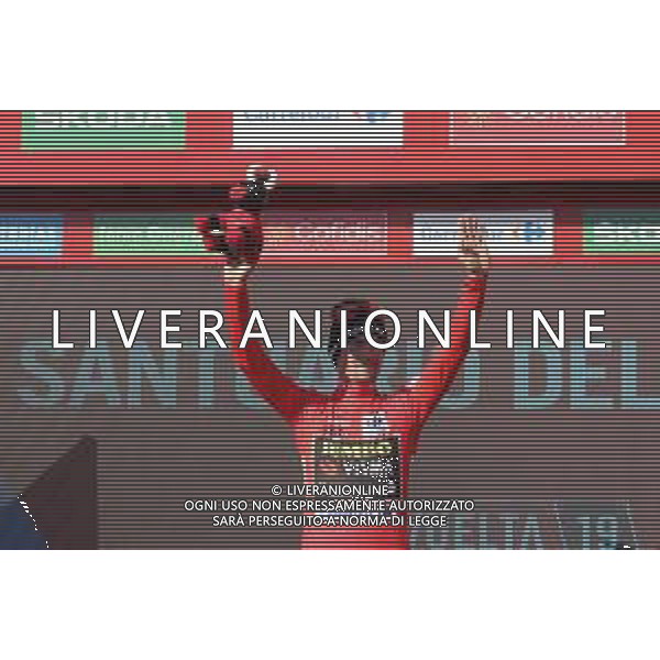 08-09-2019 Vuelta A Espana; Tappa 15 Tineo - Santuario Del Acebo; 2019, Jumbo - Visma; Roglic, Primoz; Puerto Del Acebo; ©SIROTTI / AGENZIA ALDO LIVERANI SAS