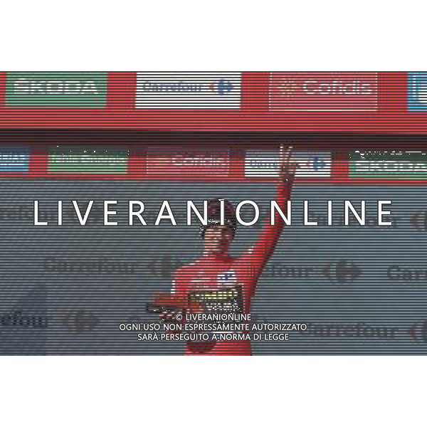 08-09-2019 Vuelta A Espana; Tappa 15 Tineo - Santuario Del Acebo; 2019, Jumbo - Visma; Roglic, Primoz; Puerto Del Acebo; ©SIROTTI / AGENZIA ALDO LIVERANI SAS