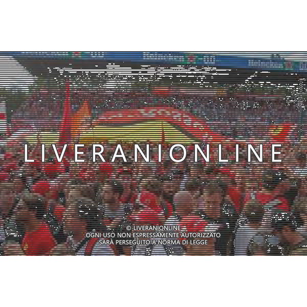 08-09-2019 GP MONZA F1 NELLA FOTO TIFOSI FERRARI FOTO ALESSIO MARINI-AG ALDO LIVERANI SAS