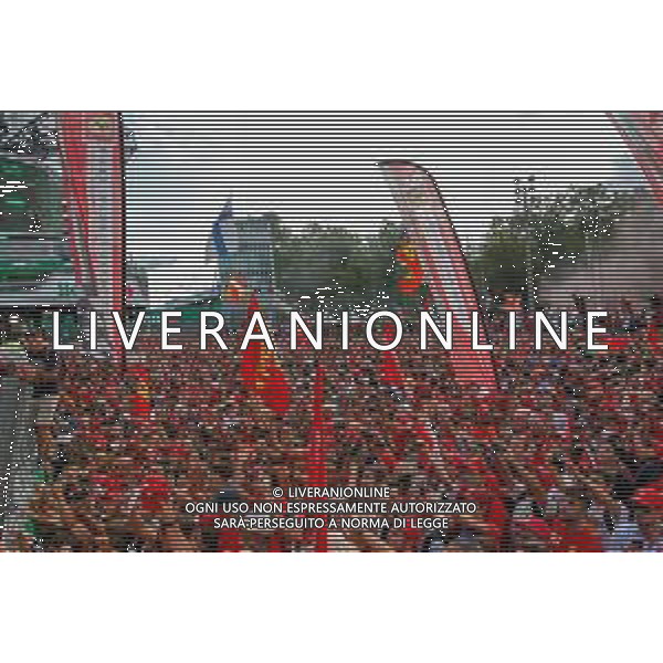 08-09-2019 GP MONZA F1 NELLA FOTO TIFOSI FERRARI FOTO ALESSIO MARINI-AG ALDO LIVERANI SAS