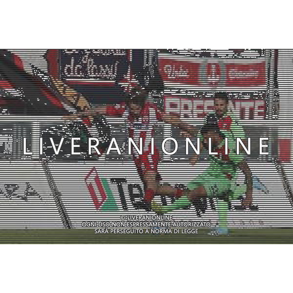 VIS PESARO - SAMBENEDETTESE Campionato di Calcio serie C 08/09/2019. nella foto: Davide Voltan (vis pesaro) Federico Angiulli ©Claudio Zamagni/Agenzia Aldo Liverani s.a.s.