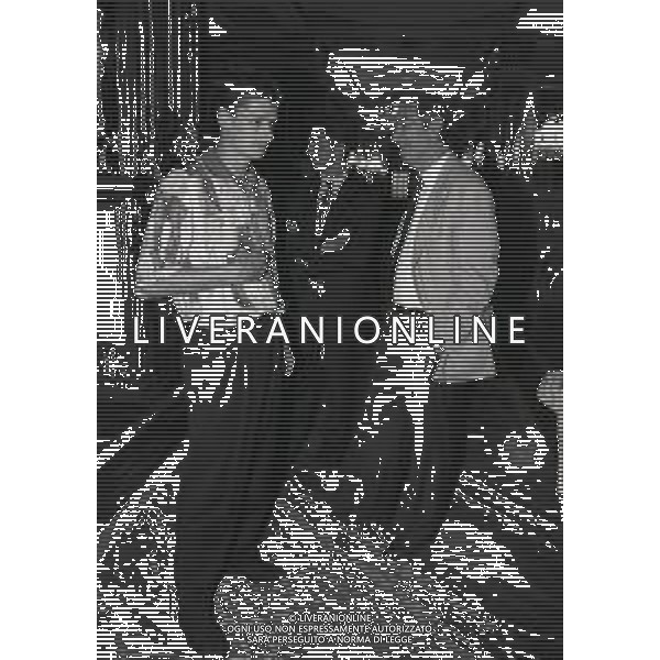 1993-1994 MILANO RADUNO INTER NELLA FOTO PIERO BOSCHI E WIM JONK AG ALDO LIVERANI SAS