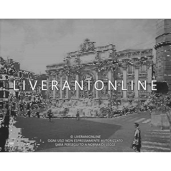 1950 ROMA CITTA\' NELLA FOTO FONTANA DI TREVI AG ALDO LIVERANI SAS
