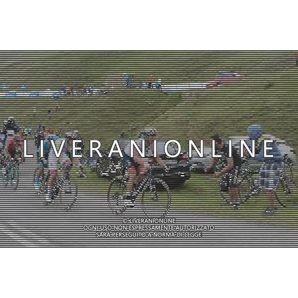 09-09-2019 Vuelta A Espana; Tappa 16 Pravia - Alto De La Cubilla; 2019, Uae - Emirates; Conti, Valerio; Pogacar, Tadej; Alto De La Cubilla; ©SIROTTI / AGENZIA ALDO LIVERANI SAS