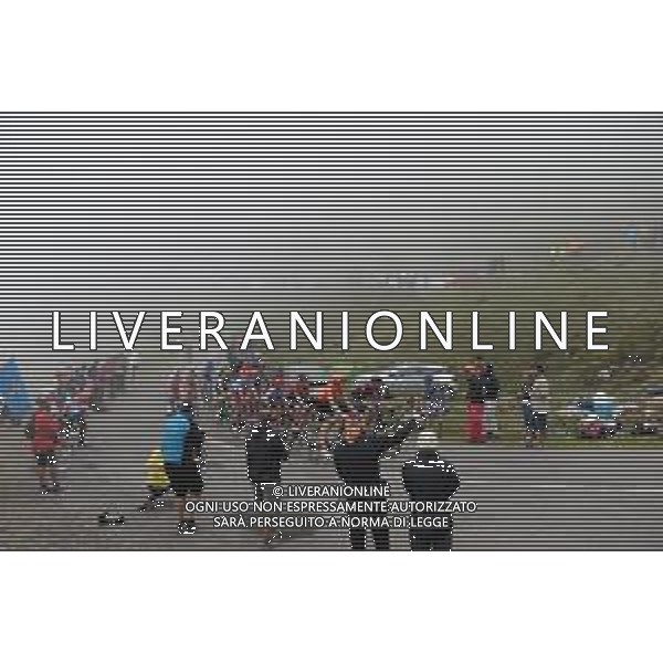 09-09-2019 Vuelta A Espana; Tappa 16 Pravia - Alto De La Cubilla; 2019, Ccc Team; 2019, Team Ineos; Van Hooydonck, Nathan; Poels, Wouter; Alto De La Cubilla; ©SIROTTI / AGENZIA ALDO LIVERANI SAS