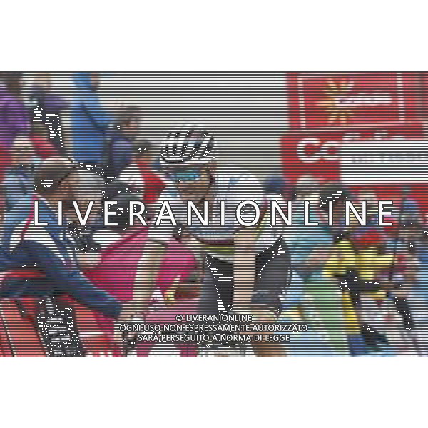 09-09-2019 Vuelta A Espana; Tappa 16 Pravia - Alto De La Cubilla; 2019, Movistar; Valverde, Alejandro; Alto De La Cubilla; ©SIROTTI / AGENZIA ALDO LIVERANI SAS