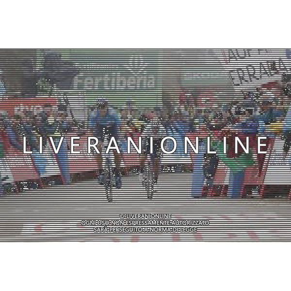 09-09-2019 Vuelta A Espana; Tappa 16 Pravia - Alto De La Cubilla; 2019, Movistar; Erviti, Imanol; Valverde, Alejandro; Alto De La Cubilla; ©SIROTTI / AGENZIA ALDO LIVERANI SAS