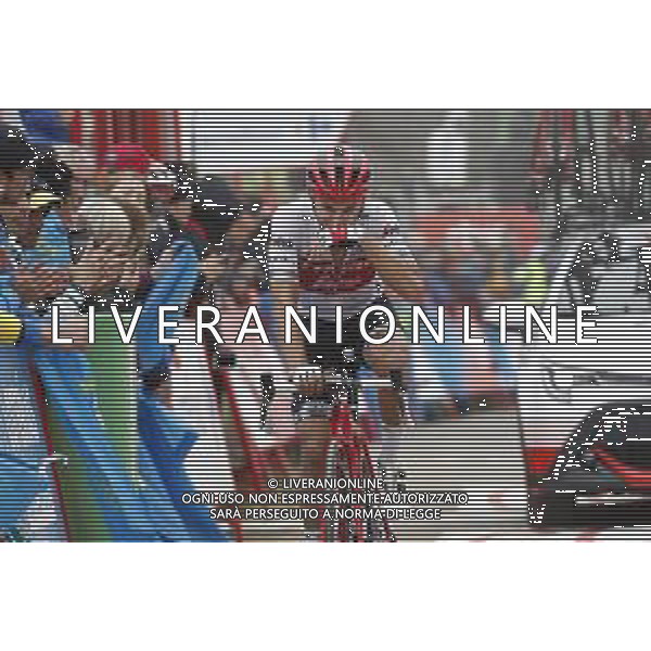 09-09-2019 Vuelta A Espana; Tappa 16 Pravia - Alto De La Cubilla; 2019, Trek - Segafredo; Brambilla, Gianluca; Alto De La Cubilla; ©SIROTTI / AGENZIA ALDO LIVERANI SAS