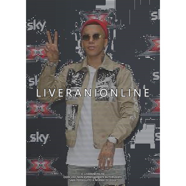Milano ( MI ) 10/09/2019 SKY - Conferenza Stampa Presentazione X FACTOR Nella foto: Gionata Boschetti, in arte Sfera Ebbasta PH Lauro Montagnini / AGENZIA ALDO LIVERANI SAS