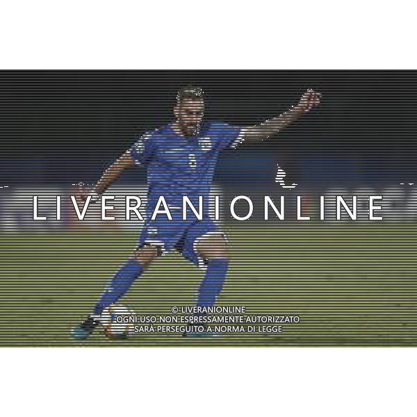 UEFA Euro 2020 - Qualificazioni del gruppo I San Marino - Cipro 09/09/2019 nella foto: Charalampos Kyriakou ©Claudio Zamagni/Agenzia Aldo Liverani s.a.s. Charalampos Kyriakou during the UEFA Euro 2020 Qualifier Group I between San Marino and Cyprus at San Marino Olympic Stadium on September 9 2019 in Serravalle - Republic of San Marino photo credit by Claudio Zamagni/Agenzia Aldo Liverani s.a.s. / AGENZIA ALDO LIVERANI SAS