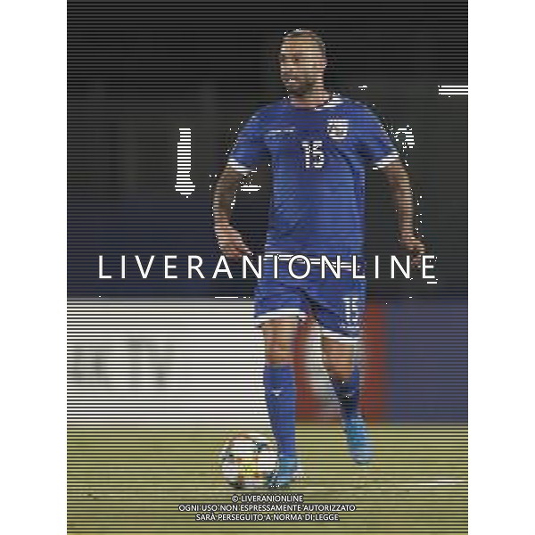 UEFA Euro 2020 - Qualificazioni del gruppo I San Marino - Cipro 09/09/2019 nella foto: Fotios \'Fotis\' Papoulis ©Claudio Zamagni/Agenzia Aldo Liverani s.a.s. F?t?s Papoul?s during the UEFA Euro 2020 Qualifier Group I between San Marino and Cyprus at San Marino Olympic Stadium on September 9 2019 in Serravalle - Republic of San Marino photo credit by Claudio Zamagni/Agenzia Aldo Liverani s.a.s. / AGENZIA ALDO LIVERANI SAS