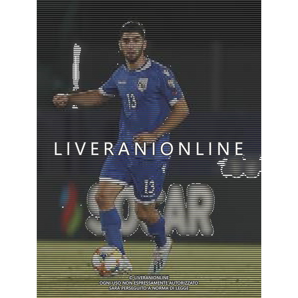 UEFA Euro 2020 - Qualificazioni del gruppo I San Marino - Cipro 09/09/2019 nella foto: Ioannis Kousoulos ©Claudio Zamagni/Agenzia Aldo Liverani s.a.s. I?ann?s Kousoulos during the UEFA Euro 2020 Qualifier Group I between San Marino and Cyprus at San Marino Olympic Stadium on September 9 2019 in Serravalle - Republic of San Marino photo credit by Claudio Zamagni/Agenzia Aldo Liverani s.a.s. / AGENZIA ALDO LIVERANI SAS