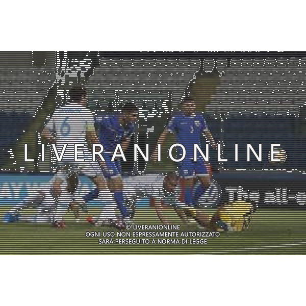 UEFA Euro 2020 - Qualificazioni del gruppo I San Marino - Cipro 09/09/2019 nella foto: goal Ioannis Kousoulos ©Claudio Zamagni/Agenzia Aldo Liverani s.a.s. goal I?ann?s Kousoulos during the UEFA Euro 2020 Qualifier Group I between San Marino and Cyprus at San Marino Olympic Stadium on September 9 2019 in Serravalle - Republic of San Marino photo credit by Claudio Zamagni/Agenzia Aldo Liverani s.a.s. / AGENZIA ALDO LIVERANI SAS