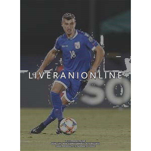 UEFA Euro 2020 - Qualificazioni del gruppo I San Marino - Cipro 09/09/2019 nella foto: kostakis Artymatas ©Claudio Zamagni/Agenzia Aldo Liverani s.a.s. K?stak?s Artymatas during the UEFA Euro 2020 Qualifier Group I between San Marino and Cyprus at San Marino Olympic Stadium on September 9 2019 in Serravalle - Republic of San Marino photo credit by Claudio Zamagni/Agenzia Aldo Liverani s.a.s. / AGENZIA ALDO LIVERANI SAS