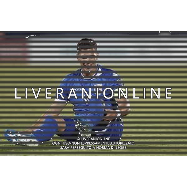 UEFA Euro 2020 - Qualificazioni del gruppo I San Marino - Cipro 09/09/2019 nella foto: Pieros Sotiriou ©Claudio Zamagni/Agenzia Aldo Liverani s.a.s. Pieros S?t?riou during the UEFA Euro 2020 Qualifier Group I between San Marino and Cyprus at San Marino Olympic Stadium on September 9 2019 in Serravalle - Republic of San Marino photo credit by Claudio Zamagni/Agenzia Aldo Liverani s.a.s. / AGENZIA ALDO LIVERANI SAS