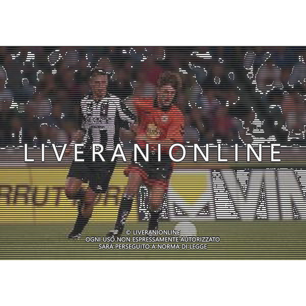 1998-UDINE TROFEO BIRRA MORETTI TRIANGOLARE INTER-JUVENTUS -UDINESE NELLA FOTO ALESSIO TACCHINARDI E THOMAS LOCATELLI AG ALDO LIVERANI SAS