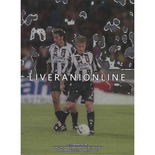 1998-UDINE TROFEO BIRRA MORETTI TRIANGOLARE INTER-JUVENTUS -UDINESE NELLA FOTO DIDIER DESCHAMPS AG ALDO LIVERANI SAS