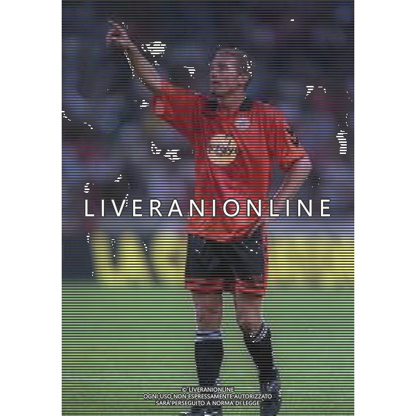 1998-UDINE TROFEO BIRRA MORETTI TRIANGOLARE INTER-JUVENTUS -UDINESE NELLA FOTO PULPITO D\'IGNAZIO AG ALDO LIVERANI SAS