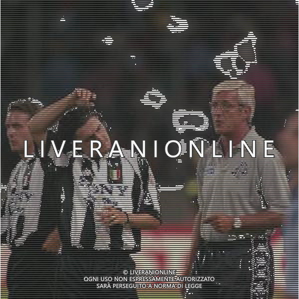 1998-UDINE TROFEO BIRRA MORETTI TRIANGOLARE INTER-JUVENTUS -UDINESE NELLA FOTO MICHELE PADOVANI E MARCELLO LIPPI AG ALDO LIVERANI SAS