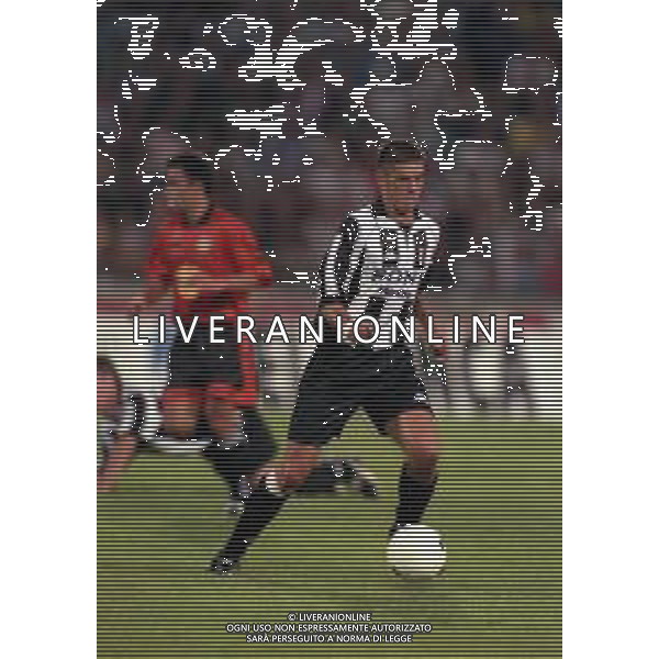 1998-UDINE TROFEO BIRRA MORETTI TRIANGOLARE INTER-JUVENTUS -UDINESE NELLA FOTO ALESSIO TACCHINARDI AG ALDO LIVERANI SAS