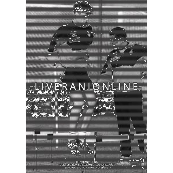 1991-1992 APPIANO GENTILE ALLENAMENTO INTER NELLA FOTO CORRADO ORRICO E NICOLA BERTI AG ALDO LIVERANI SAS