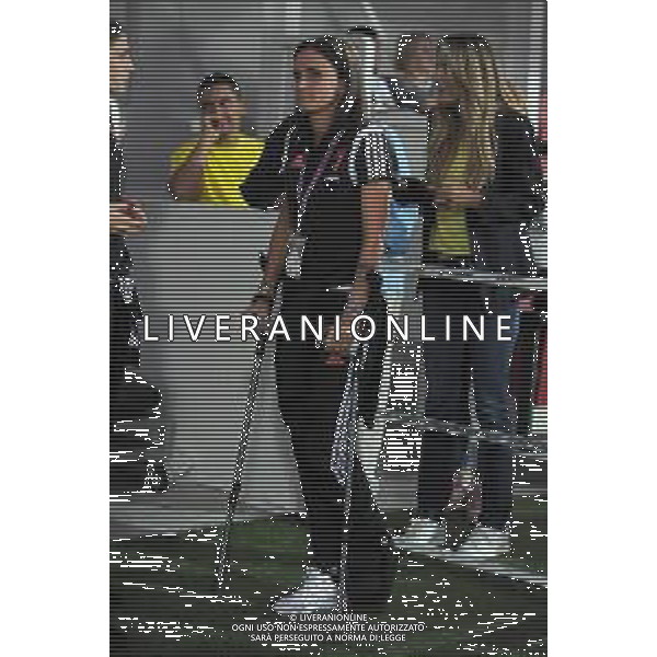 Alessandria 11.09.2019 Stadio Moccagatta Juventus vs Barcellona Sedicesimi Champions League Femminile 2019/2020 ©Viganti/Agenzia Aldo Liverani Nella foto: barbara bonansea infortunata