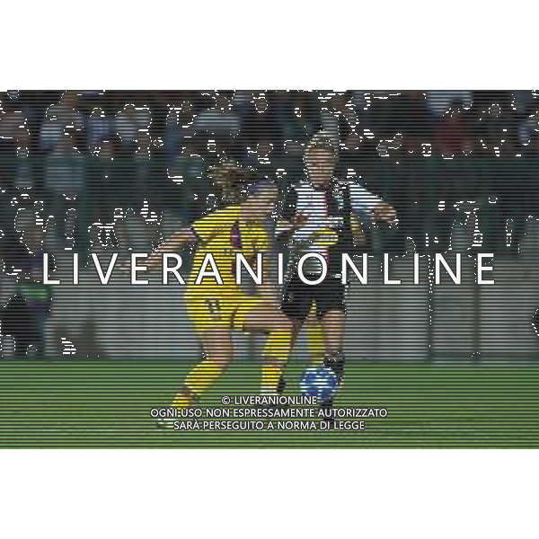Alessandria 11.09.2019 Stadio Moccagatta Juventus vs Barcellona Sedicesimi Champions League Femminile 2019/2020 ©Viganti/Agenzia Aldo Liverani Nella foto: martina rosucci e alexia putellas
