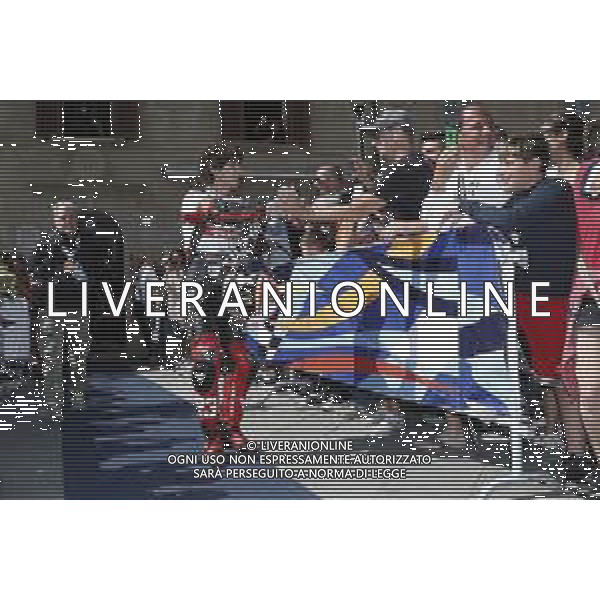 REPUBBLICA di SAN MARINO 12/09/2019 - MotoGP Parade i Piloti del Motomondiale sul piazzale della Liberta\'. nella foto: niccolo\' antonelli ©Claudio Zamagni/Agenzia Aldo Liverani s.a.s. / AGENZIA ALDO LIVERANI SAS