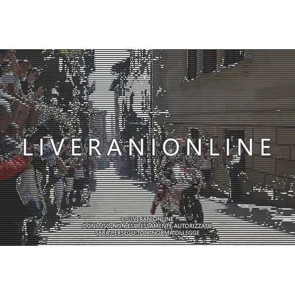 REPUBBLICA di SAN MARINO 12/09/2019 - MotoGP Parade i Piloti del Motomondiale sul piazzale della Liberta\'. nella foto: Niccolo\' Antonelli (SIC58 Squadra Corse) ©Claudio Zamagni/Agenzia Aldo Liverani s.a.s. / AGENZIA ALDO LIVERANI SAS