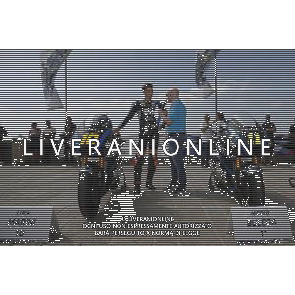 REPUBBLICA di SAN MARINO 12/09/2019 - MotoGP Parade i Piloti del Motomondiale sul piazzale della Liberta\'. nella foto: luca marini ©Claudio Zamagni/Agenzia Aldo Liverani s.a.s. / AGENZIA ALDO LIVERANI SAS