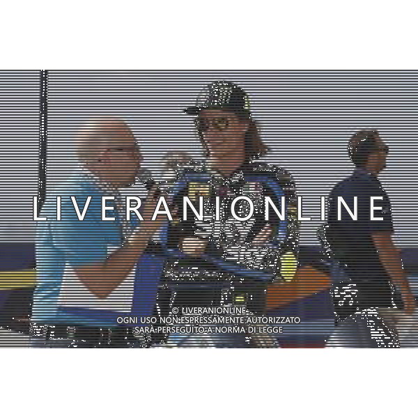 REPUBBLICA di SAN MARINO 12/09/2019 - MotoGP Parade i Piloti del Motomondiale sul piazzale della Liberta\'. nella foto: nicolo\' bulega ©Claudio Zamagni/Agenzia Aldo Liverani s.a.s. / AGENZIA ALDO LIVERANI SAS