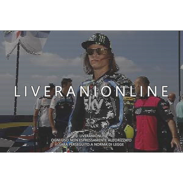 REPUBBLICA di SAN MARINO 12/09/2019 - MotoGP Parade i Piloti del Motomondiale sul piazzale della Liberta\'. nella foto: nicolo\' bulega ©Claudio Zamagni/Agenzia Aldo Liverani s.a.s. / AGENZIA ALDO LIVERANI SAS