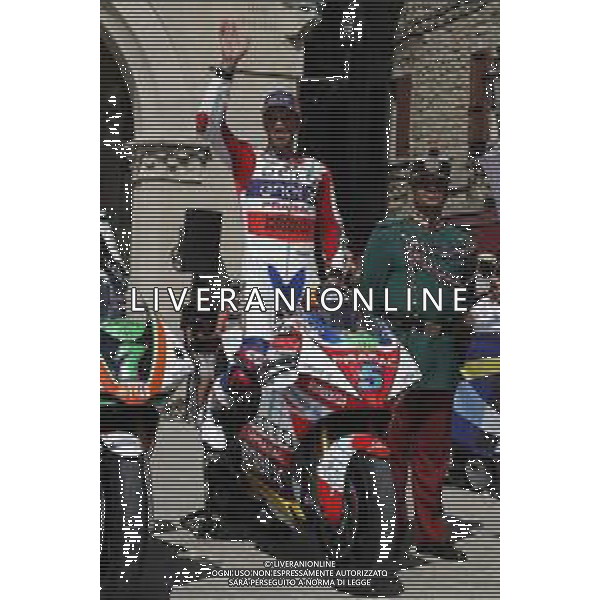 REPUBBLICA di SAN MARINO 12/09/2019 - MotoGP Parade i Piloti del Motomondiale sul piazzale della Liberta\'. nella foto: alex de angelis ©Claudio Zamagni/Agenzia Aldo Liverani s.a.s. / AGENZIA ALDO LIVERANI SAS