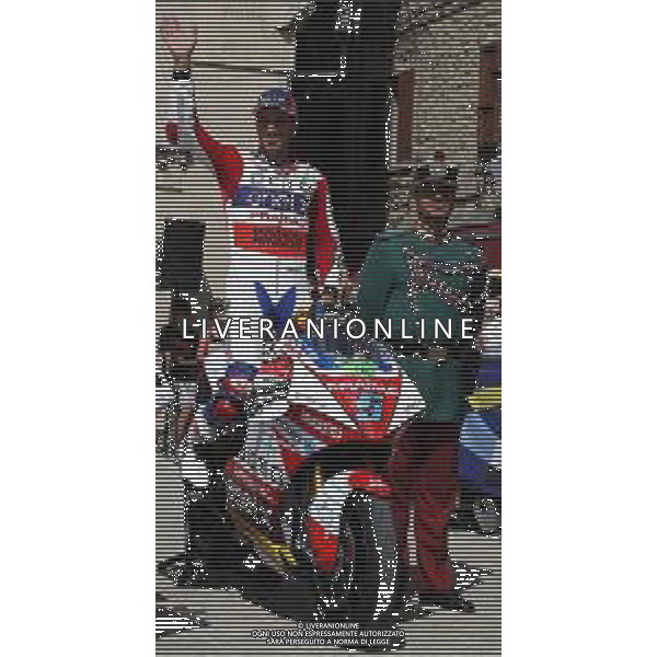 REPUBBLICA di SAN MARINO 12/09/2019 - MotoGP Parade i Piloti del Motomondiale sul piazzale della Liberta\'. nella foto: alex de angelis ©Claudio Zamagni/Agenzia Aldo Liverani s.a.s. / AGENZIA ALDO LIVERANI SAS