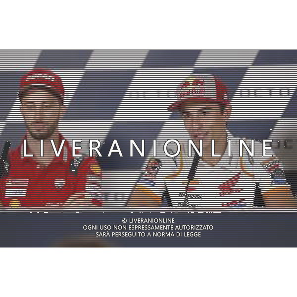 MotoGP 12/09/2019 - Gran Premio OCTO di San Marino e della Riviera di Rimini al Misano World Circuit Marco Simoncelli. nella foto: Marc Marquez (HONDA HRC TEAM) in conferenza stampa ©Claudio Zamagni/Agenzia Aldo Liverani s.a.s. Marc Marquez (HONDA HRC TEAM)during press conference before Gran Prix OCTO of San Marino and Rimini at Misano World Circuit Marco Simoncelli 09 september 2019. photo credit: Claudio Zamagni/Aldo Liverani Photo Agency / AGENZIA ALDO LIVERANI SAS