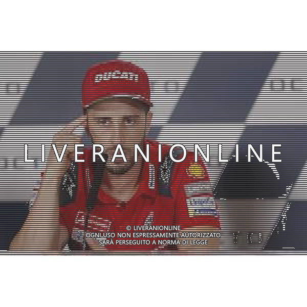 MotoGP 12/09/2019 - Gran Premio OCTO di San Marino e della Riviera di Rimini al Misano World Circuit Marco Simoncelli. nella foto: Andrea Dovizioso (DUCATI TEAM) in conferenza stampa ©Claudio Zamagni/Agenzia Aldo Liverani s.a.s. Andrea Dovizioso (DUCATI TEAM)during press conference before Gran Prix OCTO of San Marino and Rimini at Misano World Circuit Marco Simoncelli 09 september 2019. photo credit: Claudio Zamagni/Aldo Liverani Photo Agency / AGENZIA ALDO LIVERANI SAS