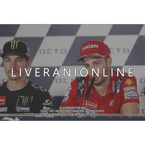 MotoGP 12/09/2019 - Gran Premio OCTO di San Marino e della Riviera di Rimini al Misano World Circuit Marco Simoncelli. nella foto: Andrea Dovizioso (DUCATI TEAM) in conferenza stampa ©Claudio Zamagni/Agenzia Aldo Liverani s.a.s. Andrea Dovizioso (DUCATI TEAM)during press conference before Gran Prix OCTO of San Marino and Rimini at Misano World Circuit Marco Simoncelli 09 september 2019. photo credit: Claudio Zamagni/Aldo Liverani Photo Agency / AGENZIA ALDO LIVERANI SAS