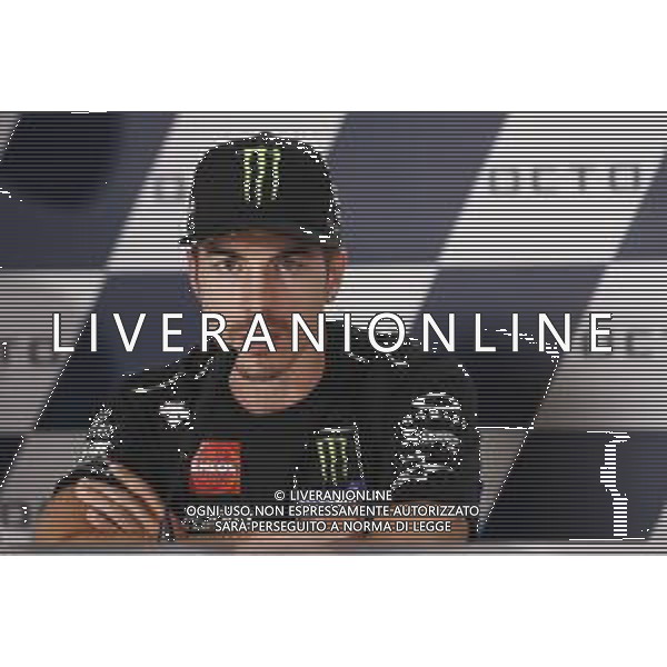 MotoGP 12/09/2019 - Gran Premio OCTO di San Marino e della Riviera di Rimini al Misano World Circuit Marco Simoncelli. nella foto: Maverick Vinales (MONSTER ENERGY YAMAHA MotoGP) in conferenza stampa ©Claudio Zamagni/Agenzia Aldo Liverani s.a.s. Maverick Vinales (MONSTER ENERGY YAMAHA MotoGP)during press conference before Gran Prix OCTO of San Marino and Rimini at Misano World Circuit Marco Simoncelli 09 september 2019. photo credit: Claudio Zamagni/Aldo Liverani Photo Agency / AGENZIA ALDO LIVERANI SAS