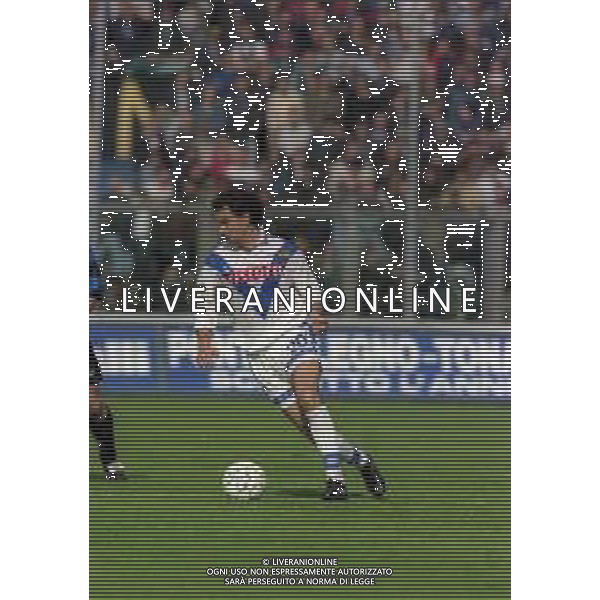 28-03-1999 BERGAMO-CAMPIONATO DI CALCIO SERIE B ATALANTA BRESCIA 1-1 NELLA FOTO MARCO BAROLLO AG ALDO LIVERANI SAS