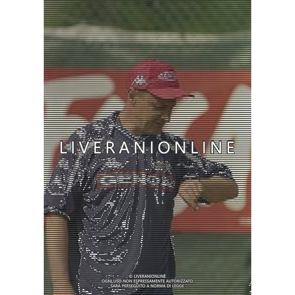 1999 -2000 GENOA CALCIO NELLA FOTO DELIO ROSSI ALLENATORE GENOA CALCIO AG ALDO LIVERANI SAS