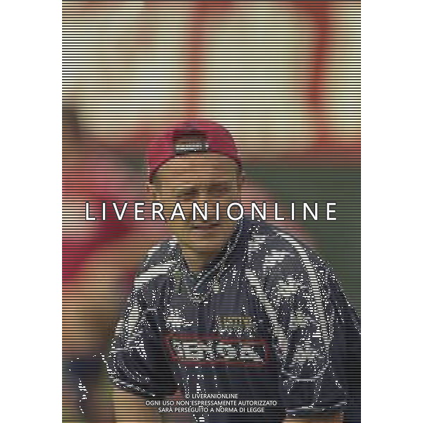 1999 -2000 GENOA CALCIO NELLA FOTO DELIO ROSSI ALLENATORE GENOA CALCIO AG ALDO LIVERANI SAS
