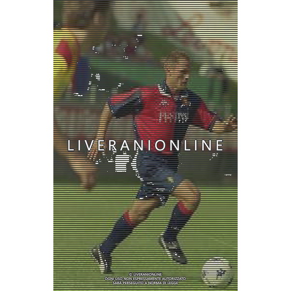 1999 -2000 GENOA CALCIO NELLA FOTO GENNARO RUOTOLO AG ALDO LIVERANI SAS