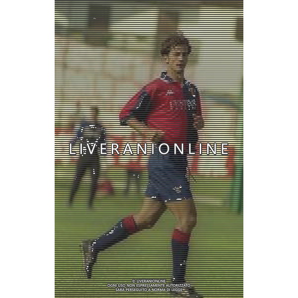 1999 -2000 GENOA CALCIO NELLA FOTO MASSIMILIANO TANGORRA AG ALDO LIVERANI SAS