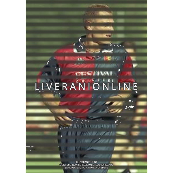 1999 -2000 GENOA CALCIO NELLA FOTO GENNARO RUOTOLO AG ALDO LIVERANI SAS