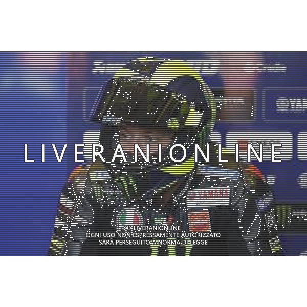 MotoGP 13/09/2019 - Gran Premio OCTO di San Marino e della Riviera di Rimini al Misano World Circuit Marco Simoncelli. nella foto: Valentino Rossi (MONSTER ENERGY YAMAHA MotoGP) ©Claudio Zamagni/Agenzia Aldo Liverani s.a.s. Valentino Rossi (MONSTER ENERGY YAMAHA MotoGP) during Gran Prix OCTO of San Marino and Rimini at Misano World Circuit Marco Simoncelli 13 september 2019. photo credit by Claudio Zamagni/Aldo Liverani Photo Agency / AGENZIA ALDO LIVERANI SAS