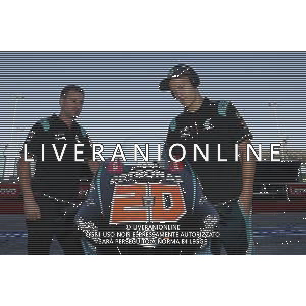 MotoGP 13/09/2019 - Gran Premio OCTO di San Marino e della Riviera di Rimini al Misano World Circuit Marco Simoncelli. nella foto: Fabio Quartararo (PETRONAS YAMAHA SRT) ©Claudio Zamagni/Agenzia Aldo Liverani s.a.s. Fabio Qartararo (PETRONAS YAMAHA SRT) during Gran Prix OCTO of San Marino and Rimini at Misano World Circuit Marco Simoncelli 13 september 2019. photo credit by Claudio Zamagni/Aldo Liverani Photo Agency / AGENZIA ALDO LIVERANI SAS