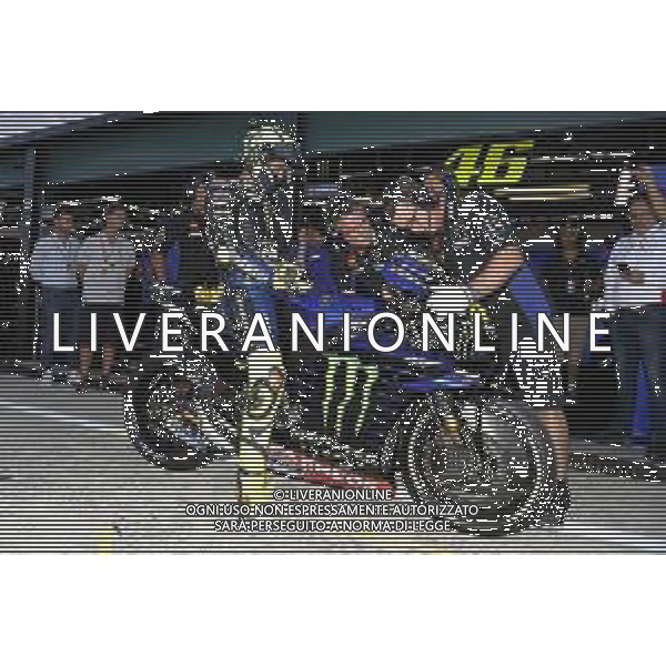 MotoGP 13/09/2019 - Gran Premio OCTO di San Marino e della Riviera di Rimini al Misano World Circuit Marco Simoncelli. nella foto: Valentino Rossi (MONSTER ENERGY YAMAHA MotoGP) ©Claudio Zamagni/Agenzia Aldo Liverani s.a.s. Valentino Rossi (MONSTER ENERGY YAMAHA MotoGP)during Gran Prix OCTO of San Marino and Rimini at Misano World Circuit Marco Simoncelli 13 september 2019. photo credit by Claudio Zamagni/Aldo Liverani Photo Agency / AGENZIA ALDO LIVERANI SAS