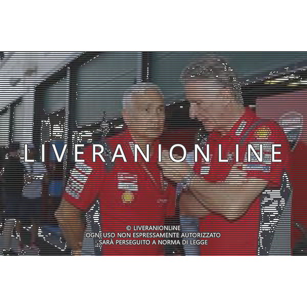 MotoGP 13/09/2019 - Gran Premio OCTO di San Marino e della Riviera di Rimini al Misano World Circuit Marco Simoncelli. nella foto: davide tardozzi e Paolo Ciabatti ©Claudio Zamagni/Agenzia Aldo Liverani s.a.s. davide tardozzi and Paolo Ciabatti during Gran Prix OCTO of San Marino and Rimini at Misano World Circuit Marco Simoncelli 13 september 2019. photo credit by Claudio Zamagni/Aldo Liverani Photo Agency / AGENZIA ALDO LIVERANI SAS