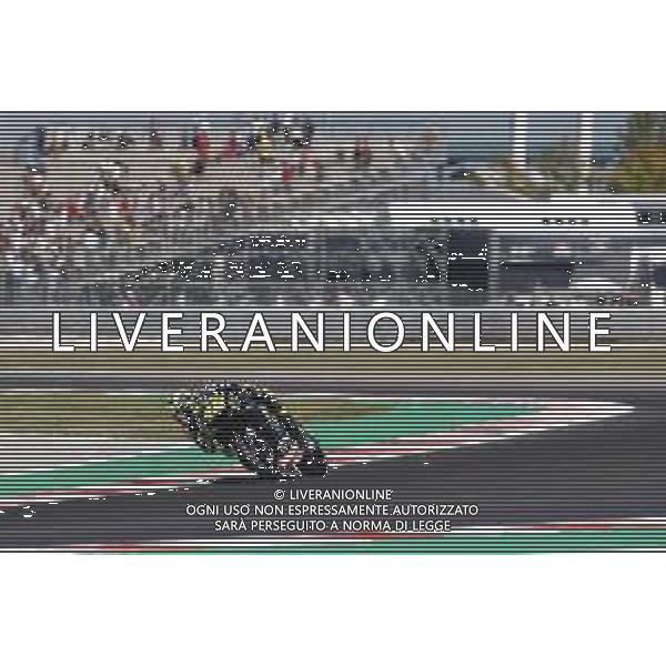 MotoGP 13/09/2019 - Gran Premio OCTO di San Marino e della Riviera di Rimini al Misano World Circuit Marco Simoncelli. nella foto: Valentino Rossi (MONSTER ENERGY YAMAHA MotoGP) ©Claudio Zamagni/Agenzia Aldo Liverani s.a.s. Valentino Rossi (MONSTER ENERGY YAMAHA MotoGP) during Gran Prix OCTO of San Marino and Rimini at Misano World Circuit Marco Simoncelli 13 september 2019. photo credit by Claudio Zamagni/Aldo Liverani Photo Agency / AGENZIA ALDO LIVERANI SAS