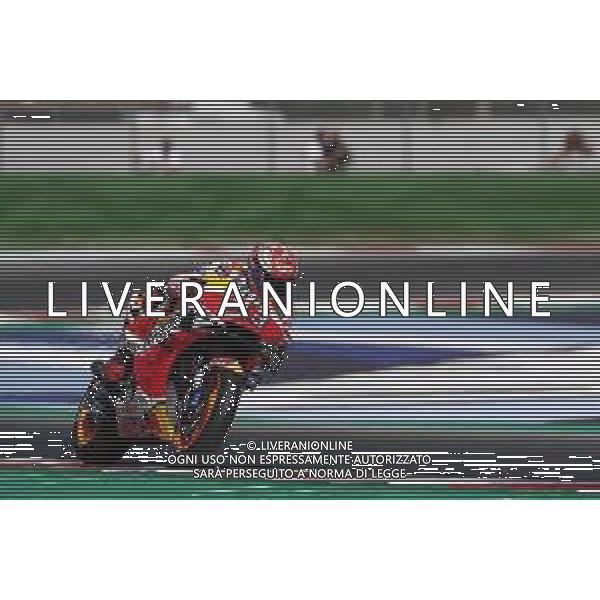 MotoGP 13/09/2019 - Gran Premio OCTO di San Marino e della Riviera di Rimini al Misano World Circuit Marco Simoncelli. nella foto: Marc Marquez (HONDA HRC TEAM) ©Claudio Zamagni/Agenzia Aldo Liverani s.a.s. Marc Marquez (HONDA HRC TEAM) during Gran Prix OCTO of San Marino and Rimini at Misano World Circuit Marco Simoncelli 13 september 2019. photo credit by Claudio Zamagni/Aldo Liverani Photo Agency / AGENZIA ALDO LIVERANI SAS